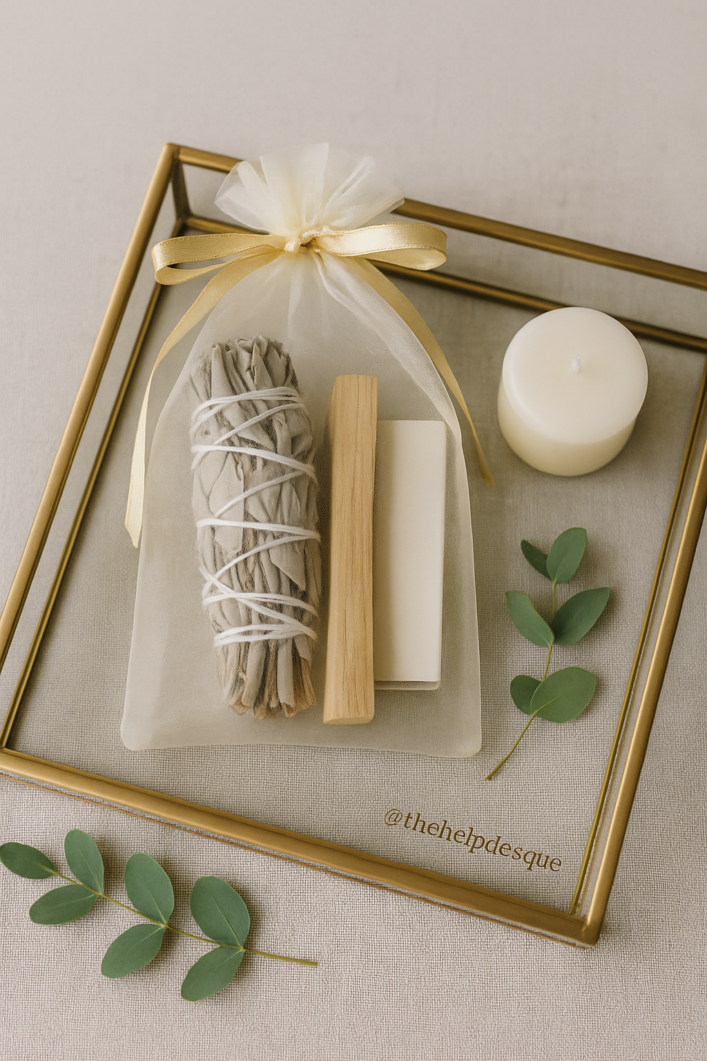 The Sanctuaire Purification Set - White Sage Edition