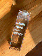 The Hydration Affirmation Bottle  “Drink Your Damn Water” Edition