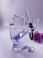 The Illume Hand - Clear Luxury Jewelry Display Sculpture