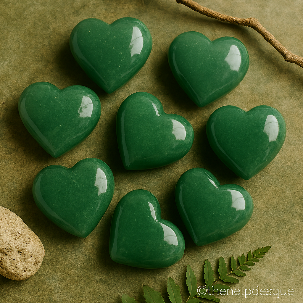 Fortuna’s Heart -Green Aventurine