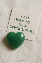 Fortuna’s Heart -Green Aventurine