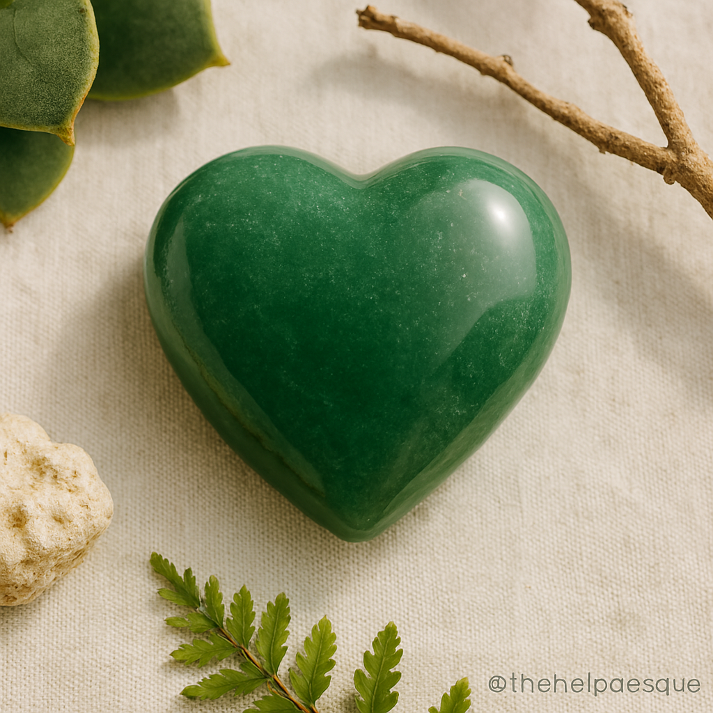 Fortuna’s Heart -Green Aventurine