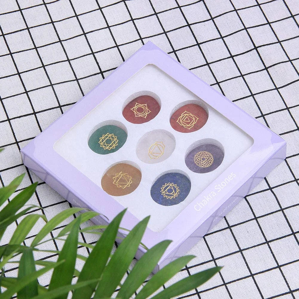 The Lune Étoilée Collection - Celestial Rune &amp; Chakra Stones