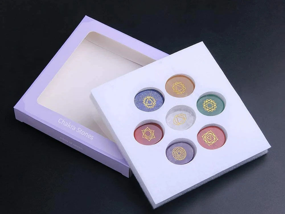 The Lune Étoilée Collection - Celestial Rune &amp; Chakra Stones