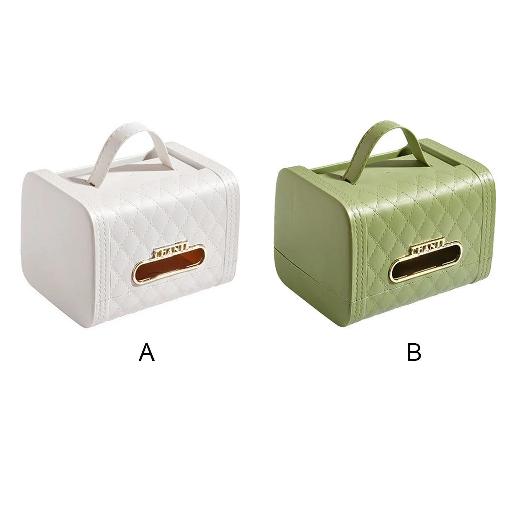 The Maison Tissue Clutch- Luxe Quilted Organizer