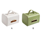 The Maison Tissue Clutch- Luxe Quilted Organizer